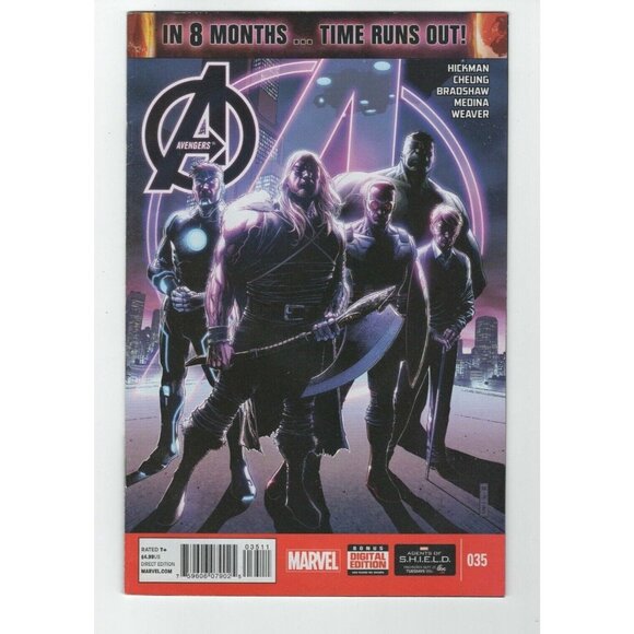Marvel Avengers #35 Bonus Digital Edition In 8 Months Time Runs Out Comic Book | - Picture 1 of 10